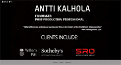 Desktop Screenshot of anttikalhola.com