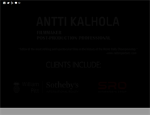 Tablet Screenshot of anttikalhola.com